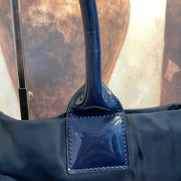 LARGE TORY BURCH  Tote Bag dark blue - Picture 12 of 15